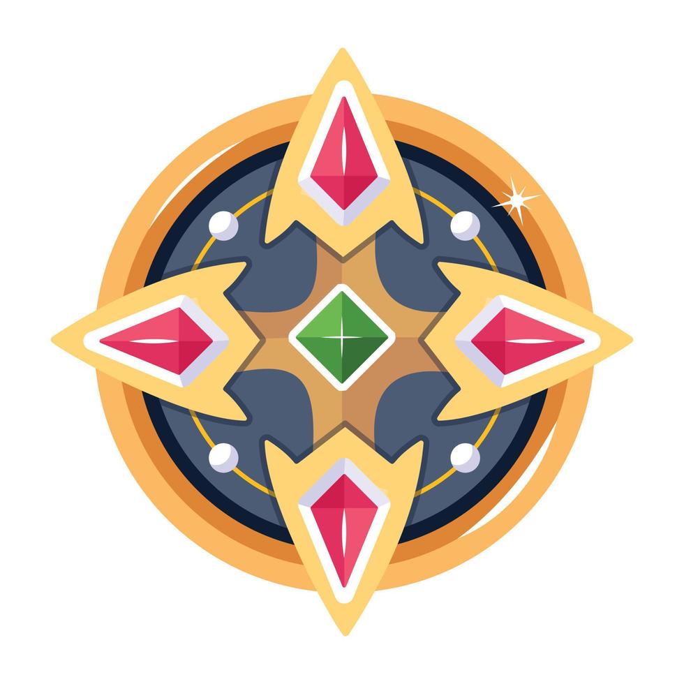 Trendy Armor Shield vector