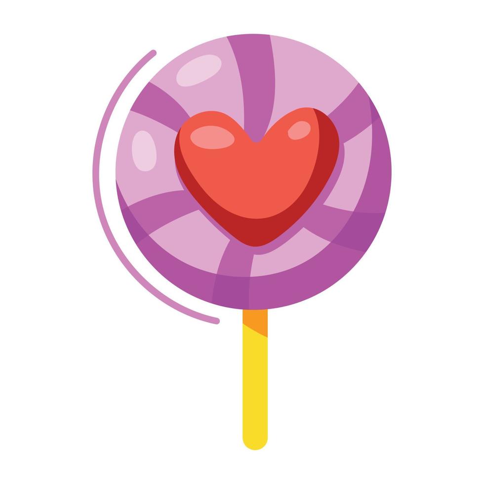 Trendy Lollipop Concepts vector