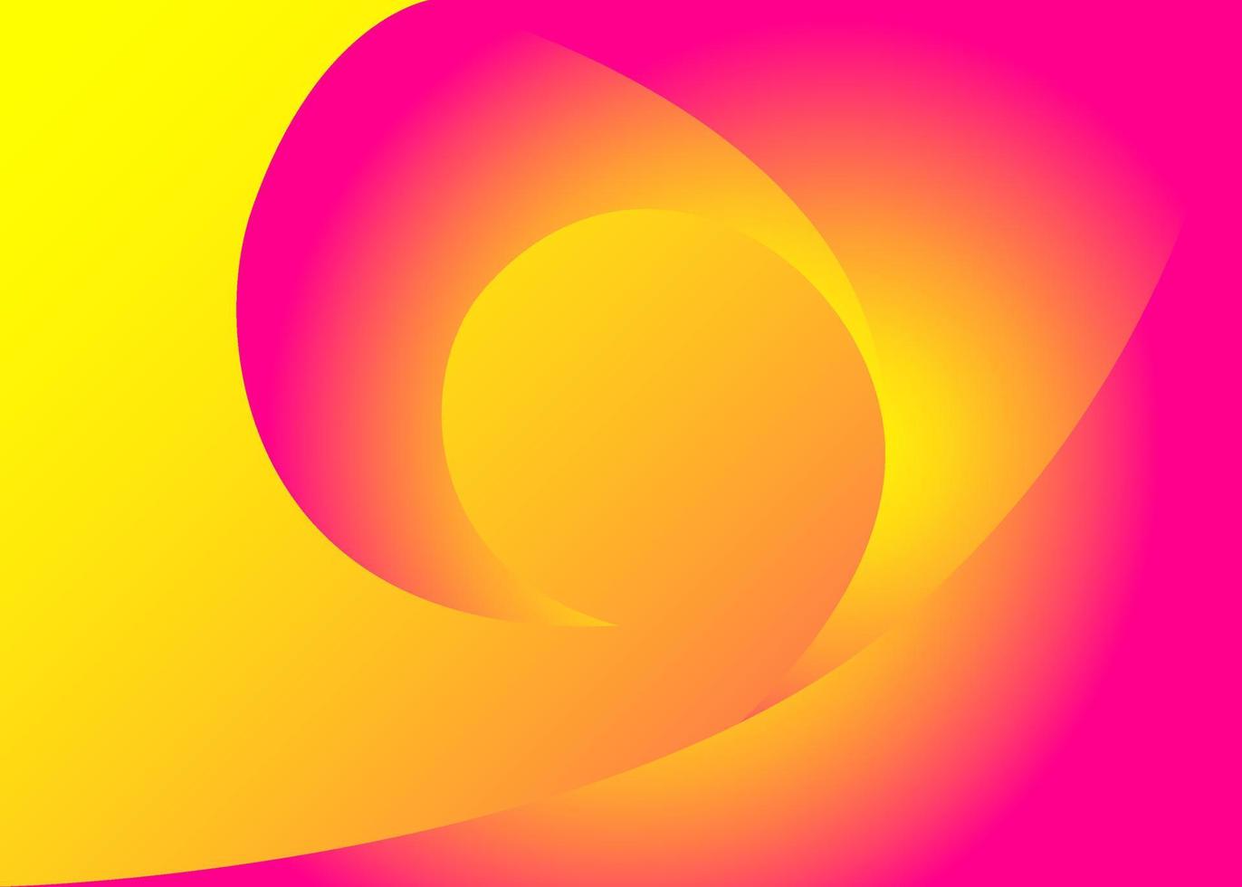 Beautiful Yellow Orange pink purple gradient Wallpaper or background vector