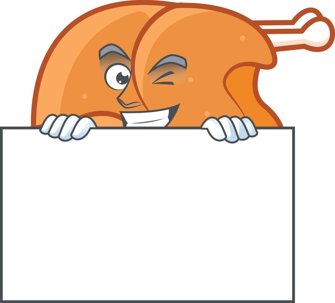 Roast Turkey Vector 18870374 Vector Art at Vecteezy