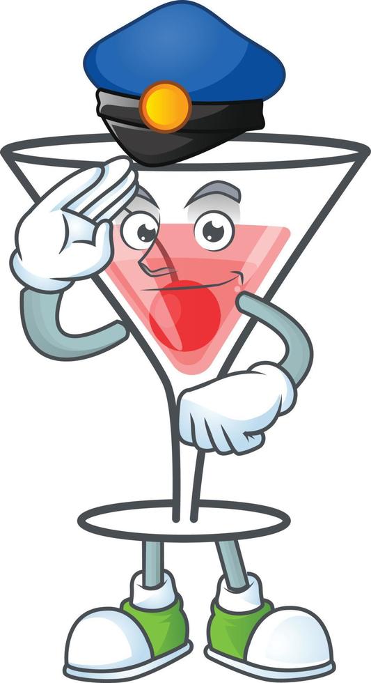 Cocktail Sweet Cartoon Character vector