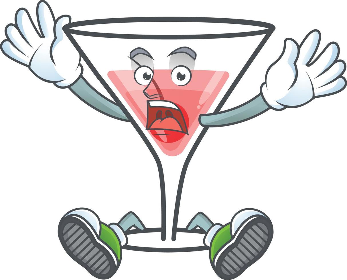 Cocktail Sweet Cartoon Character vector