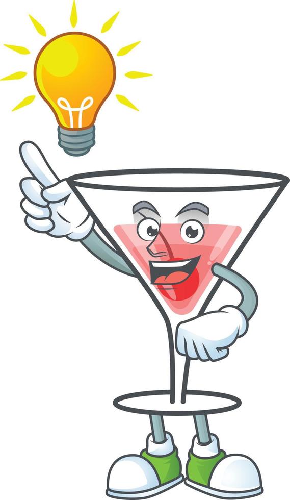 Cocktail Sweet Cartoon Character vector