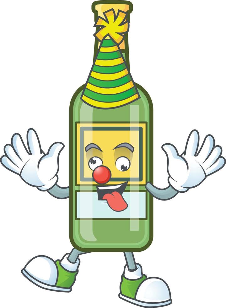 Cartoon Whiskey Bottle vector