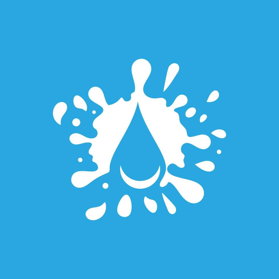 splash vector icon illustration design