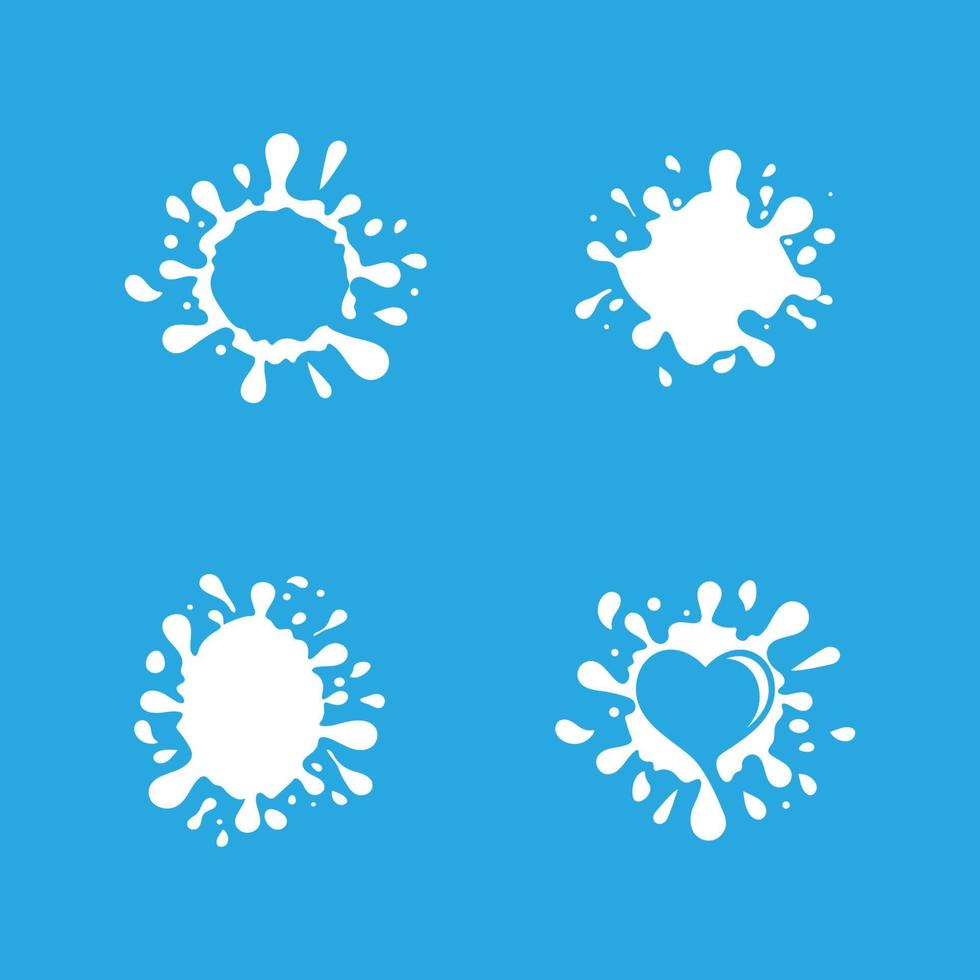 splash vector icon illustration design