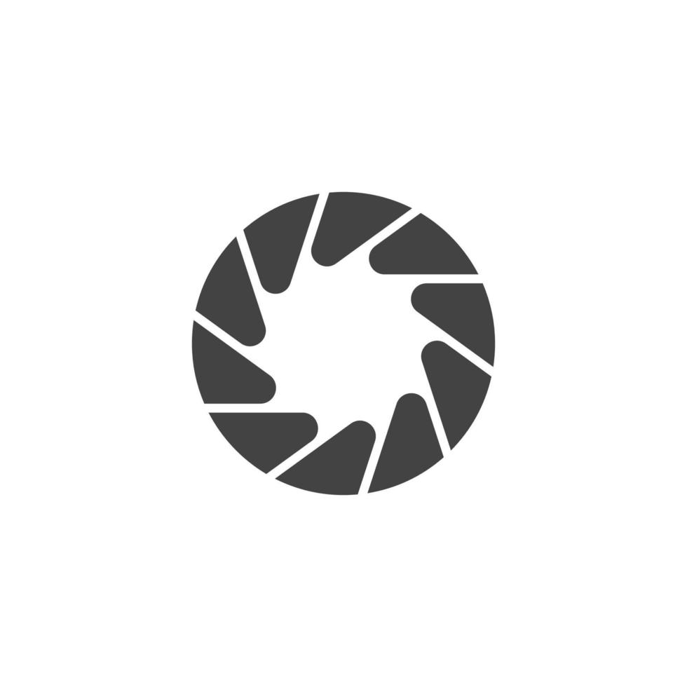 vortex vector illustration icon