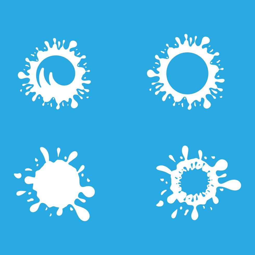 splash vector icon illustration design