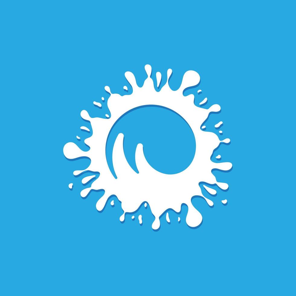 splash vector icon illustration design