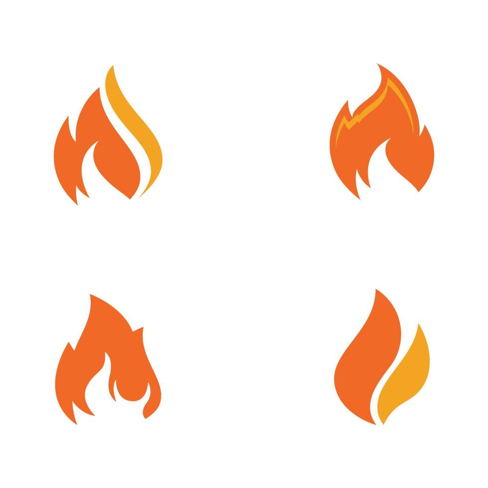 Fire flame vector illustration design