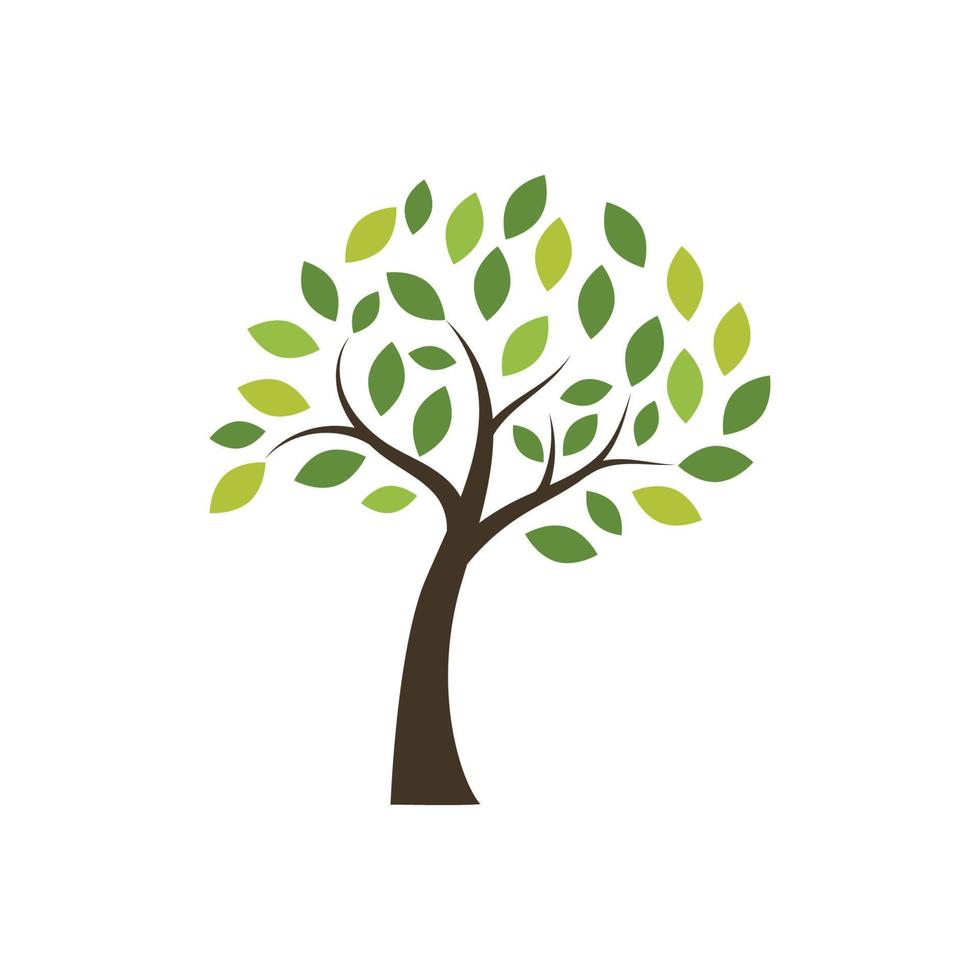 Tree branch vector ilustration design