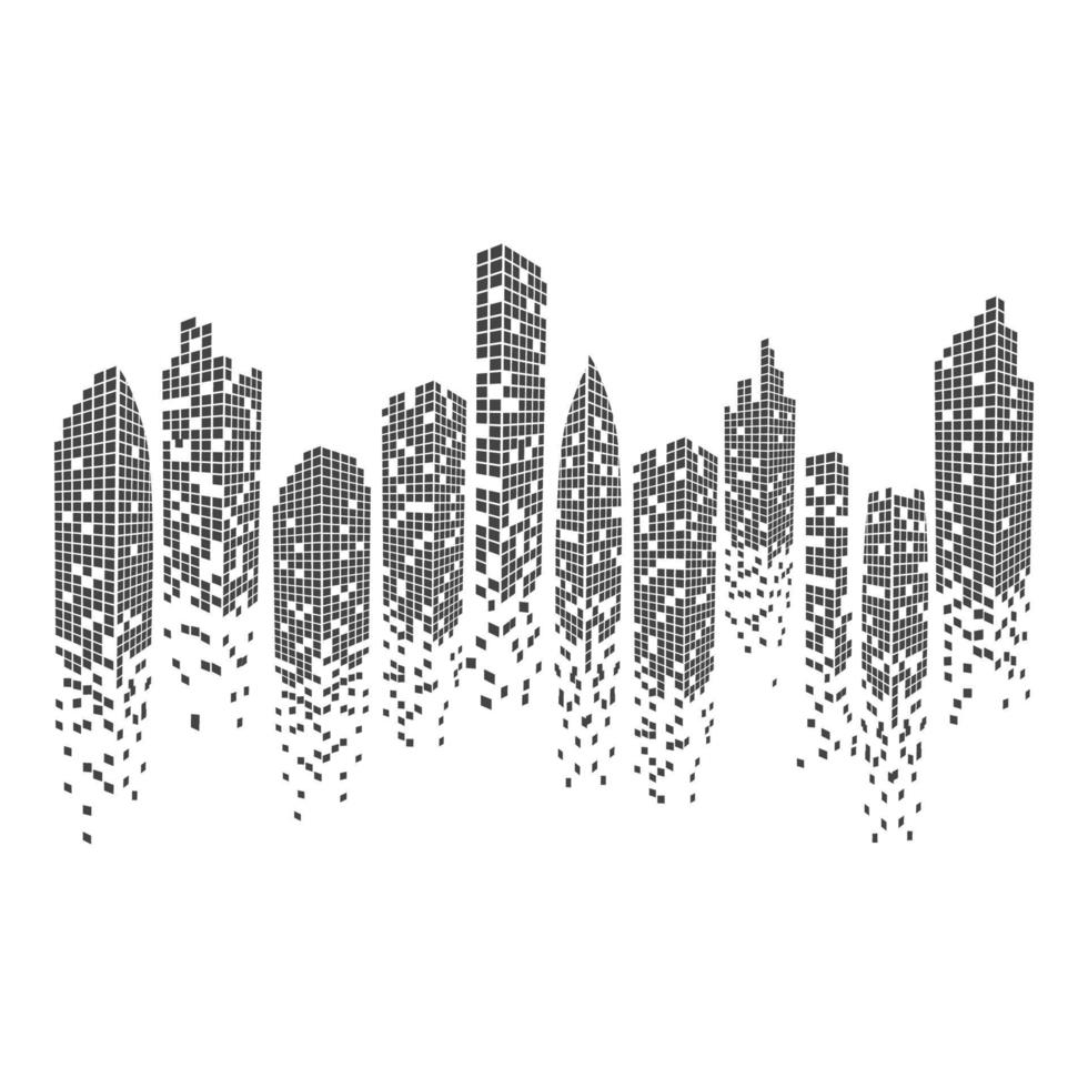 city skyline vector illustration