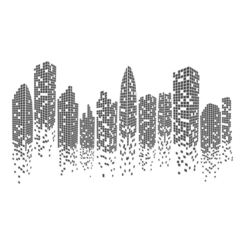 city skyline vector illustration