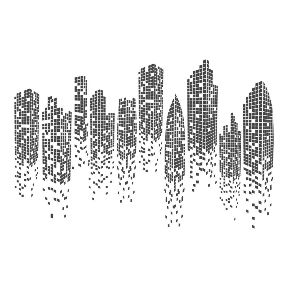 city skyline vector illustration