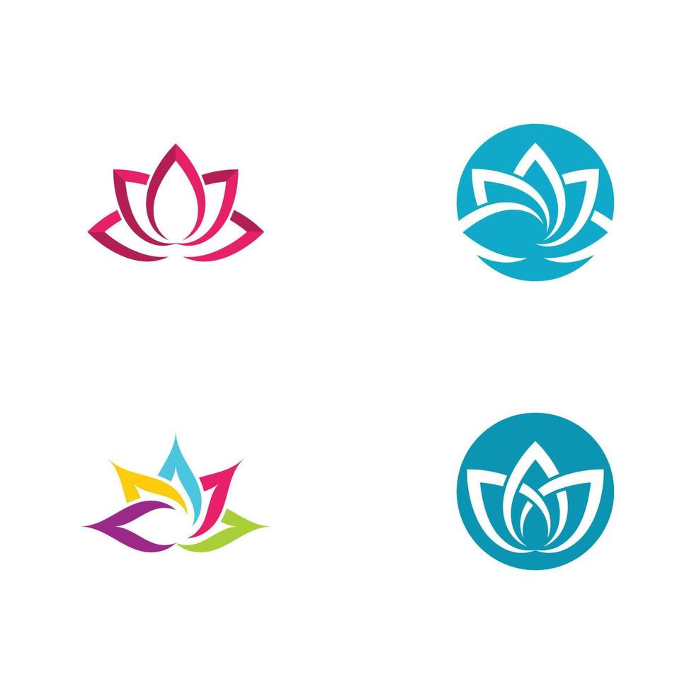 Beauty Vector lotus icon