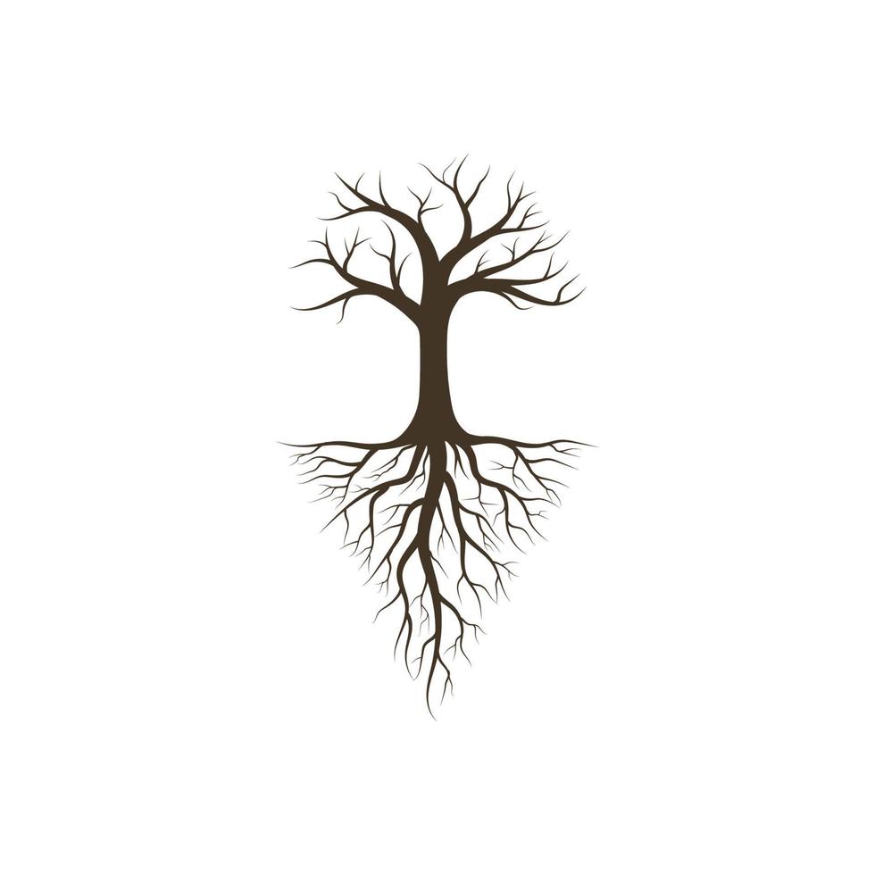 diseño de ilustración de vector de rama de árbol