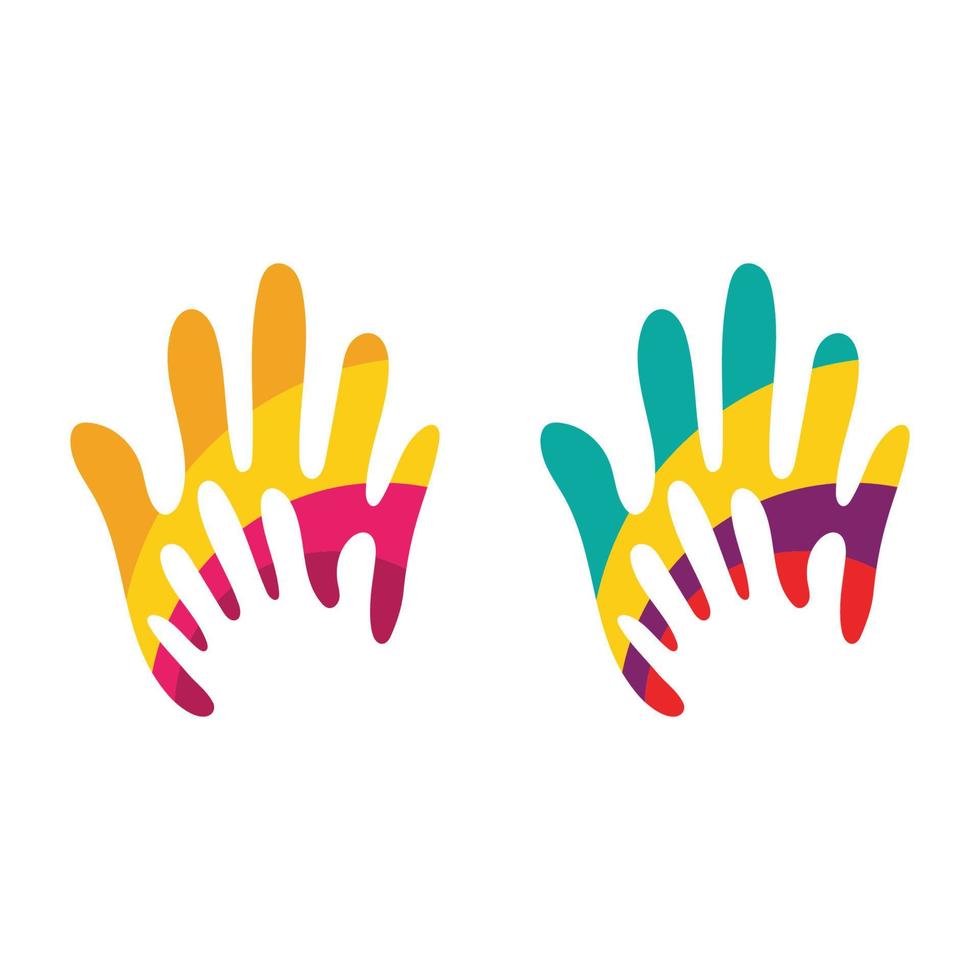 Hand Care icon Template vector illustration