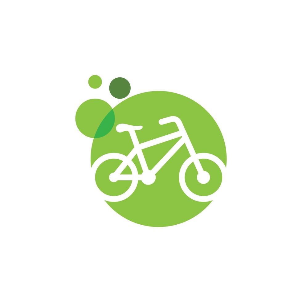 Bike logo icon design template vector