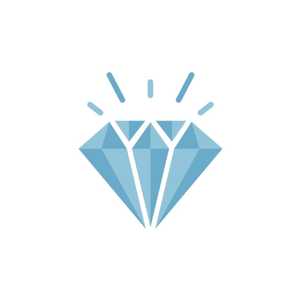 plantilla de logotipo de diamante vector