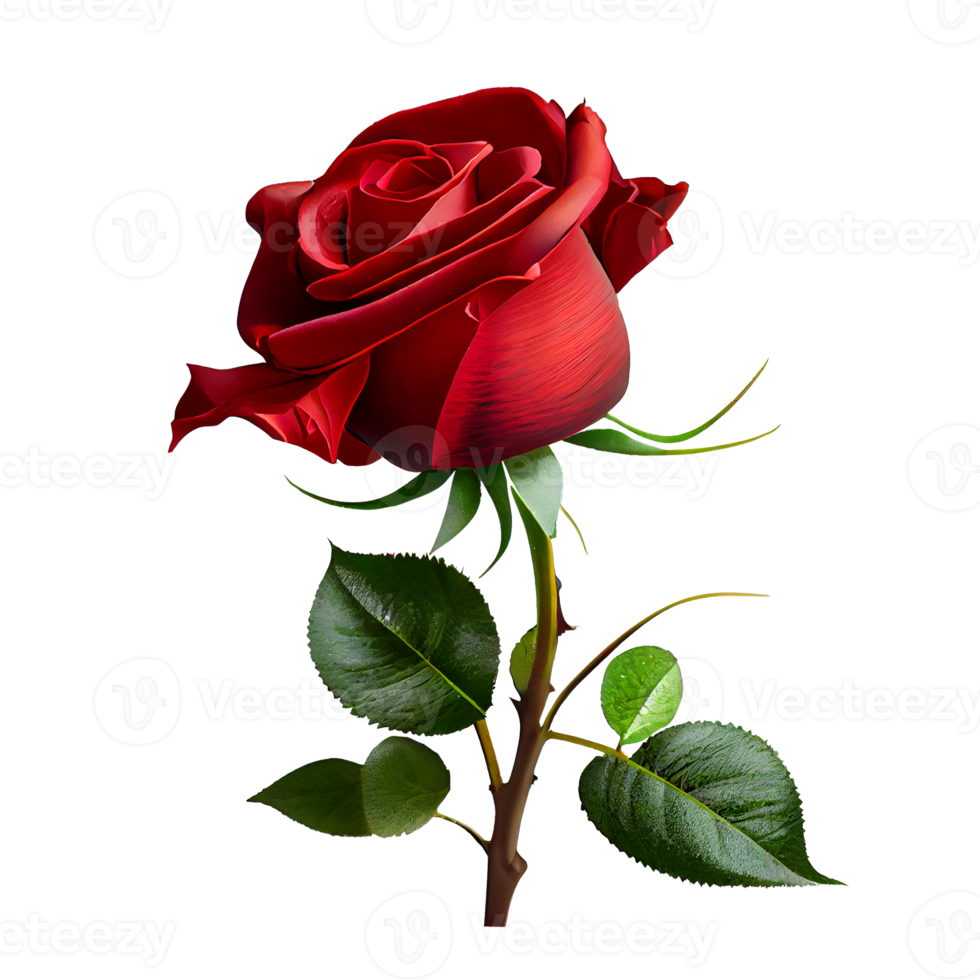 roos Aan transparant achtergrond voor Valentijnsdag dag png