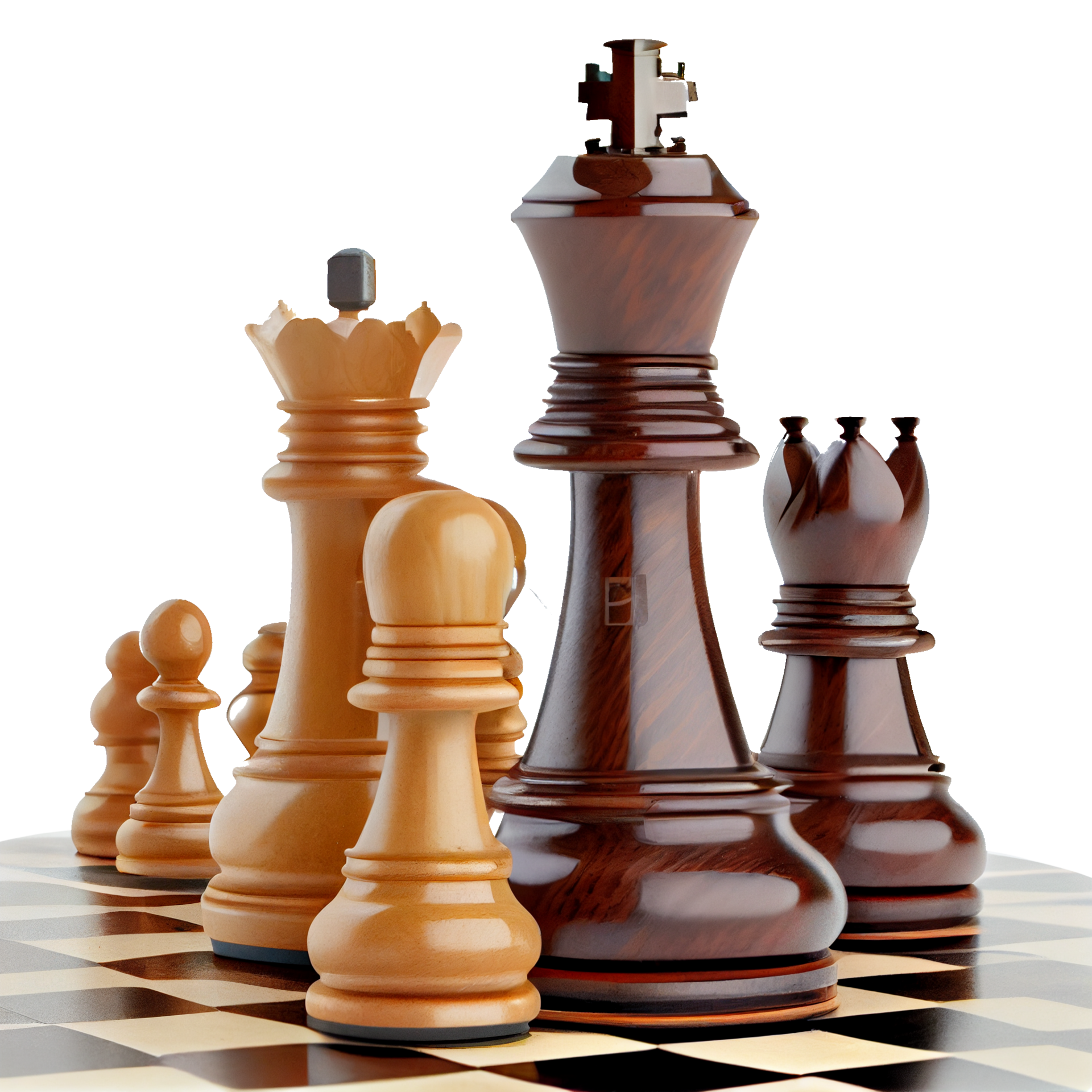 Chess PNG Image  Chess, Chess pieces, Chess board