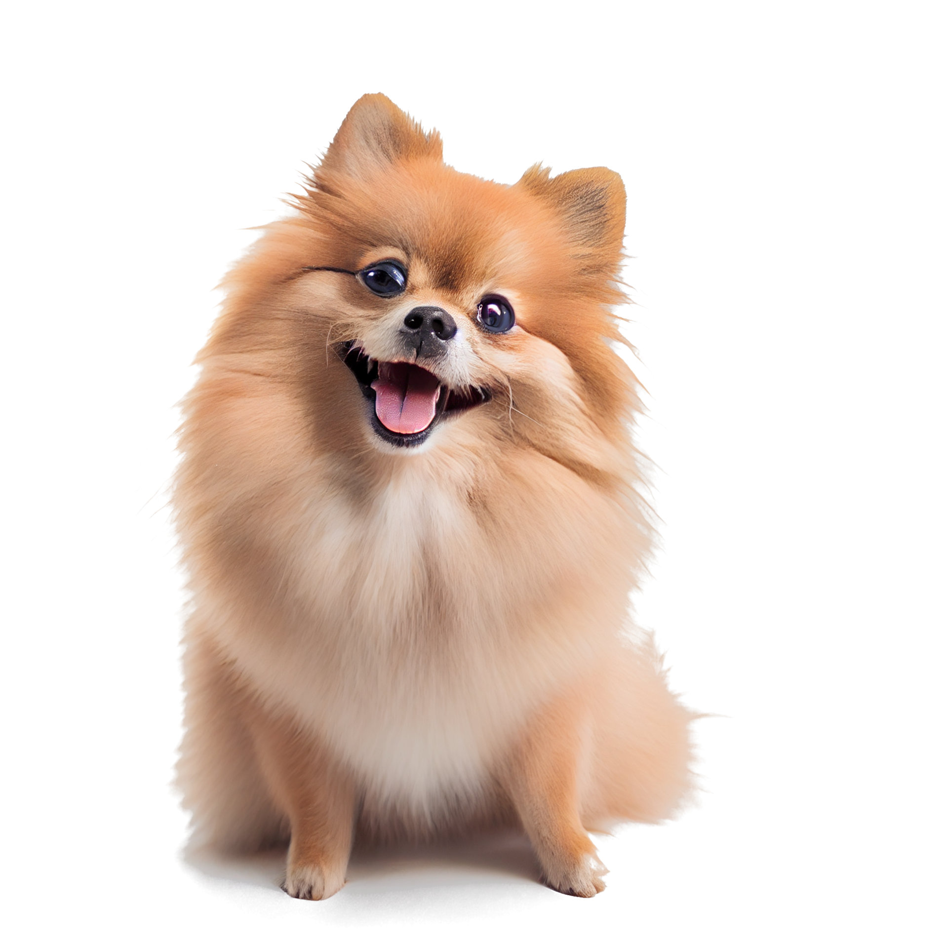 Cute and happy dog 18871729 PNG