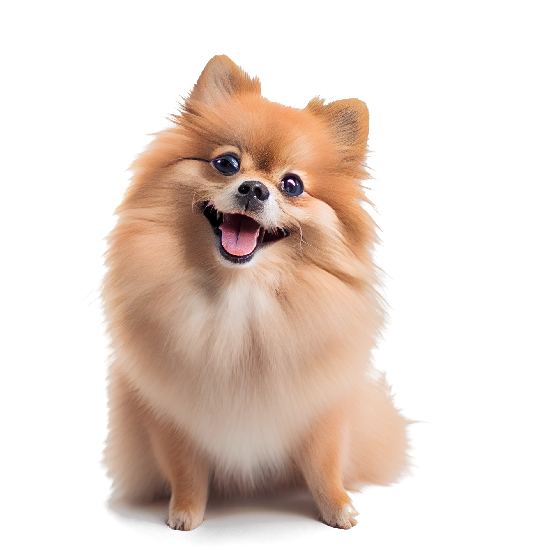 Cute and happy dog 18871729 PNG