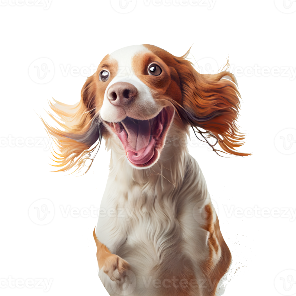 Cute and happy dog png