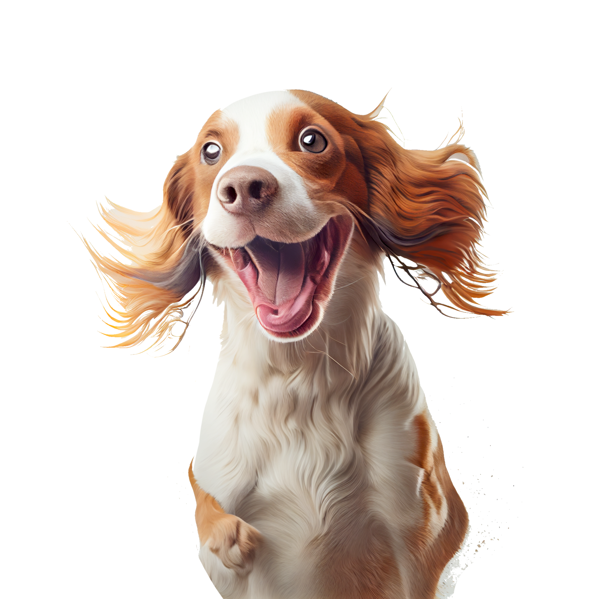 Cute and happy dog 18871734 PNG