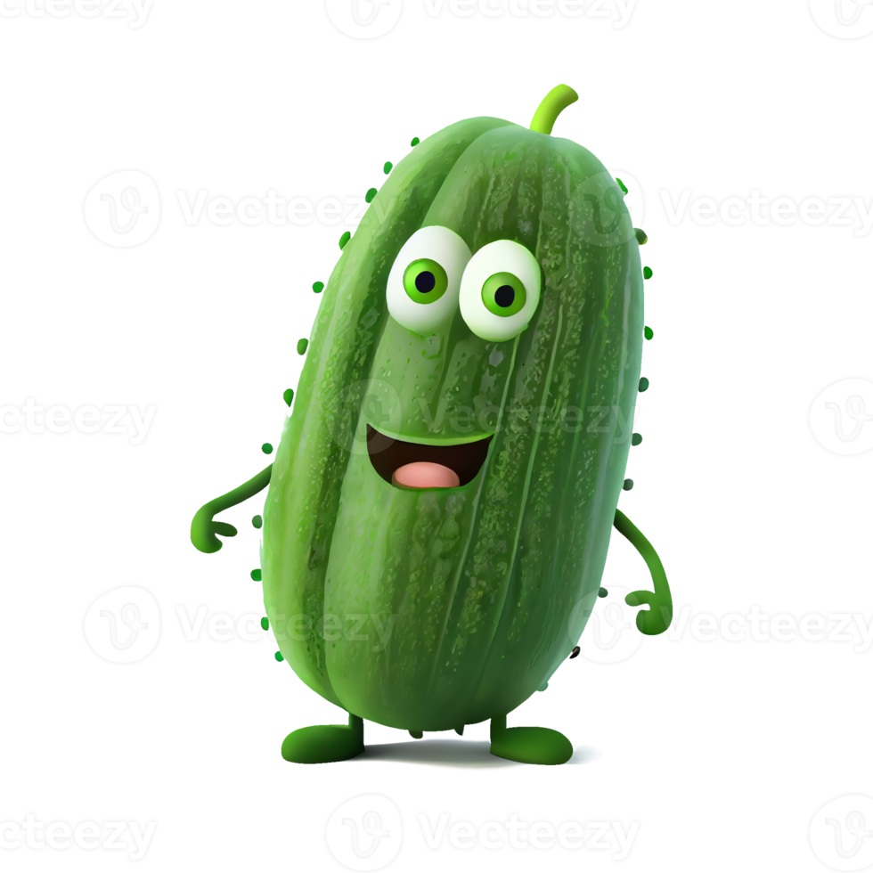Cute and happy cartoon characters for kids and project decoration. on a transparent background png