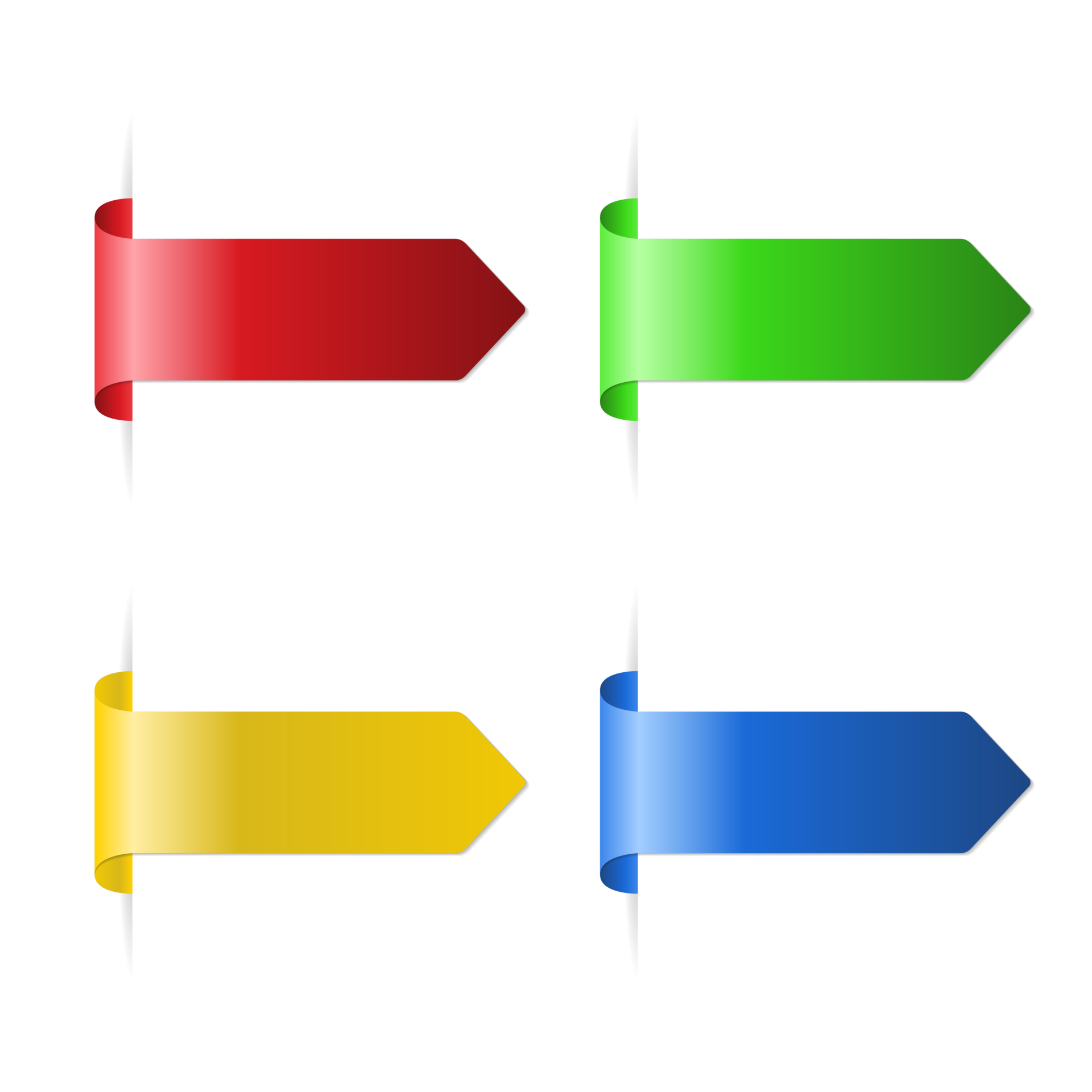 Corner Banner for price Tag 18871811 PNG