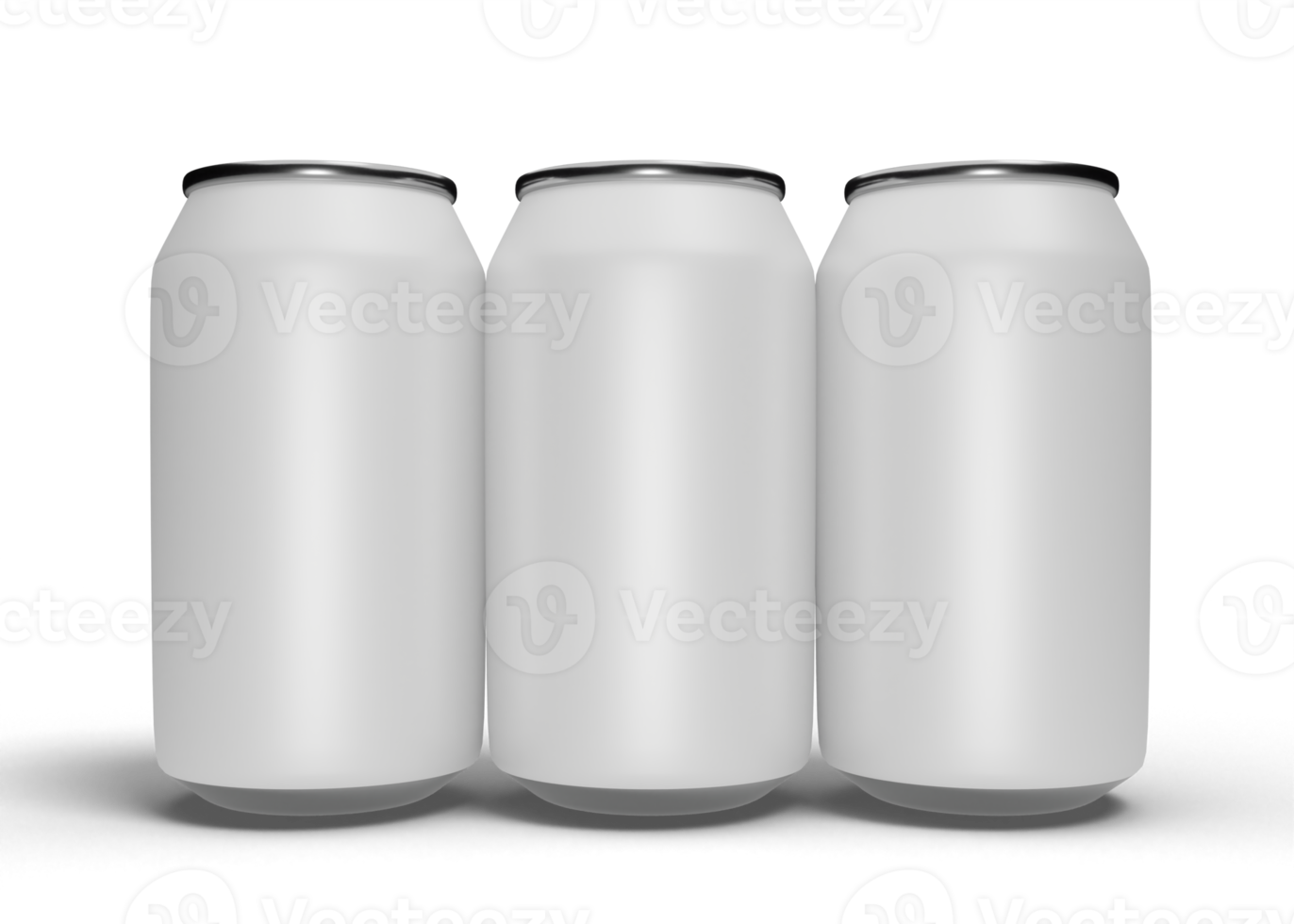 Soda or soft drink can mockup png