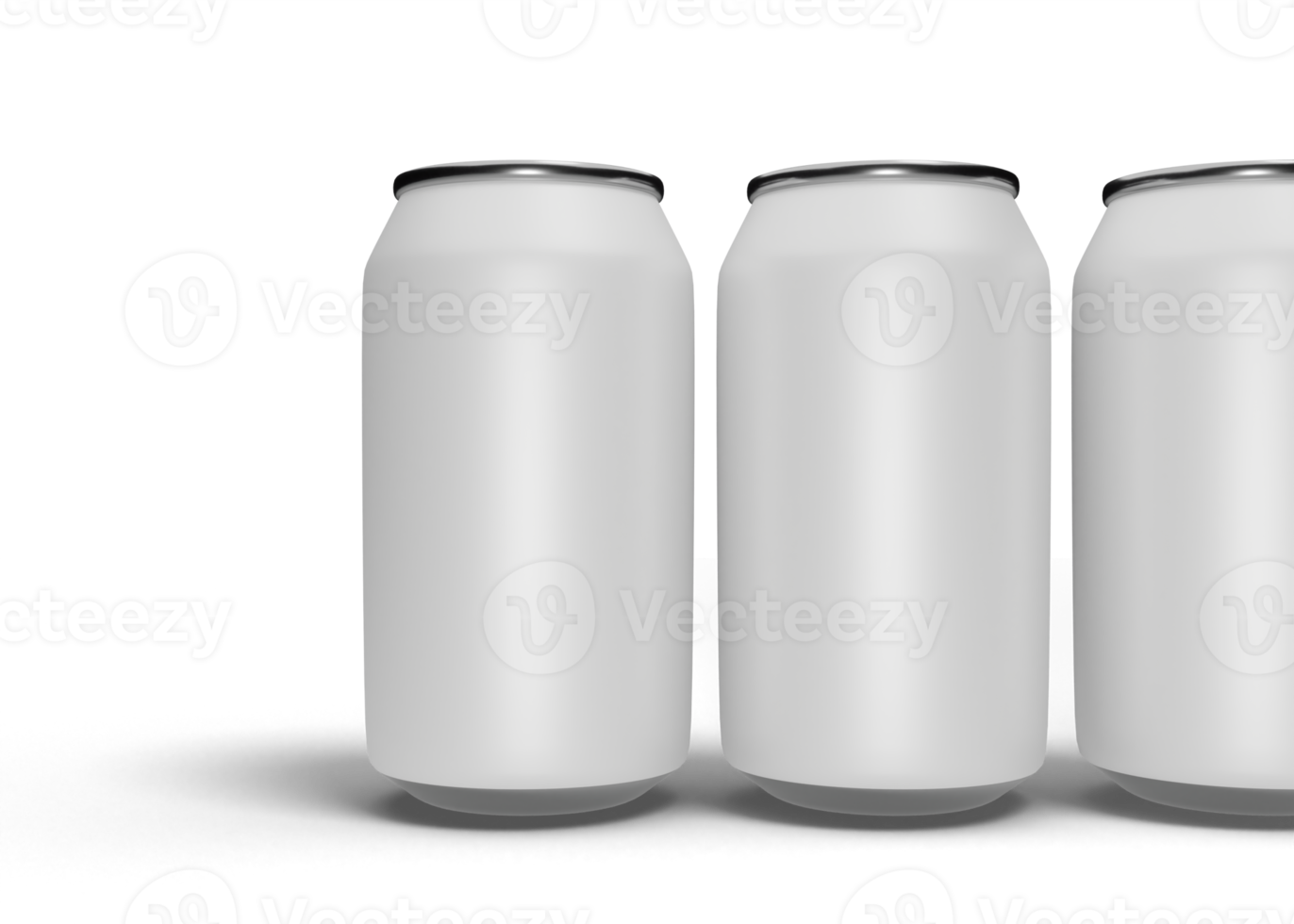 Soda or soft drink can mockup png