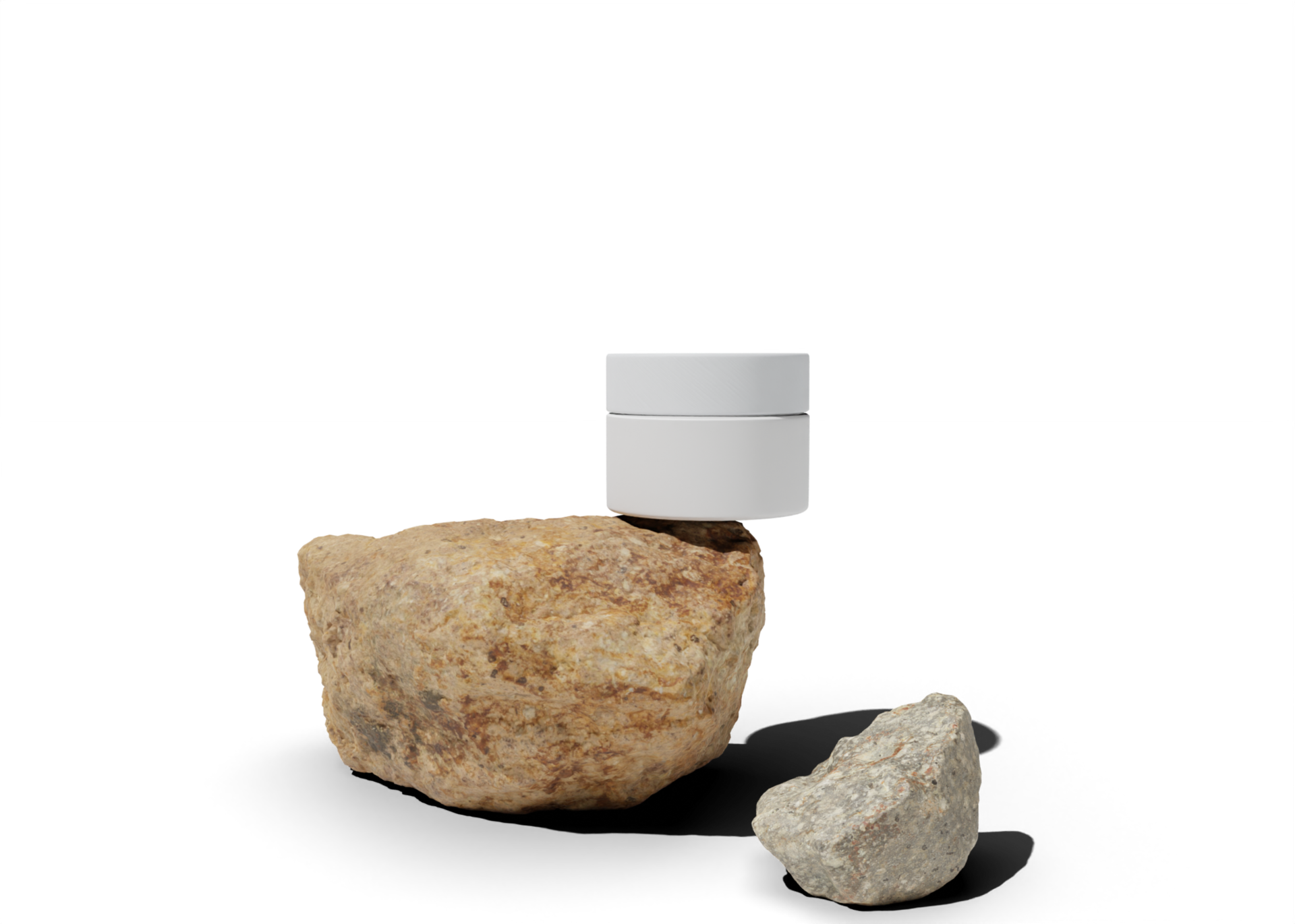 Container jar mockup for beauty product packaging 18871895 PNG