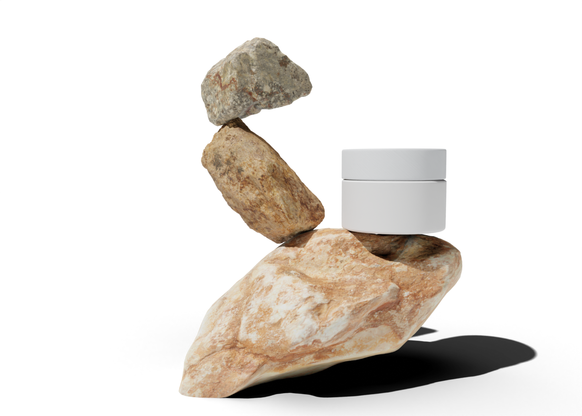 Container jar mockup for beauty product packaging 18871899 PNG