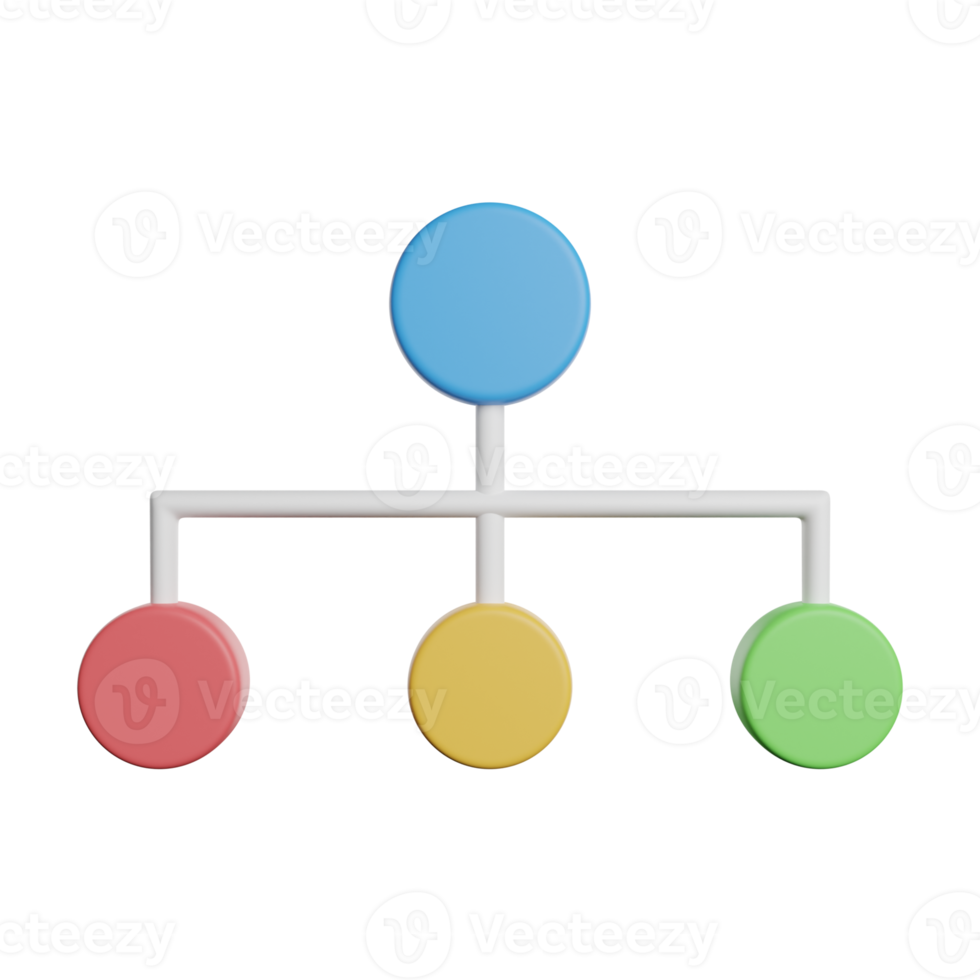 lineas de organigramas png