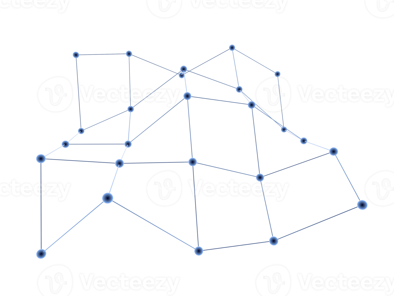 Icon-Cloud-Technologie oder Blockchain-Cloud-Netzwerkverbindung. Zugriff auf alle Geräte in einem drahtlosen Netzwerk. png