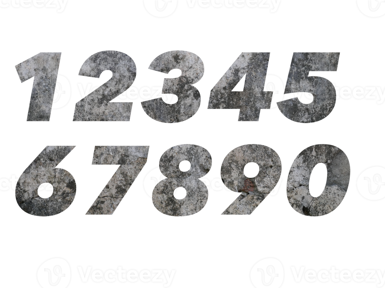 drawing Numbers set png