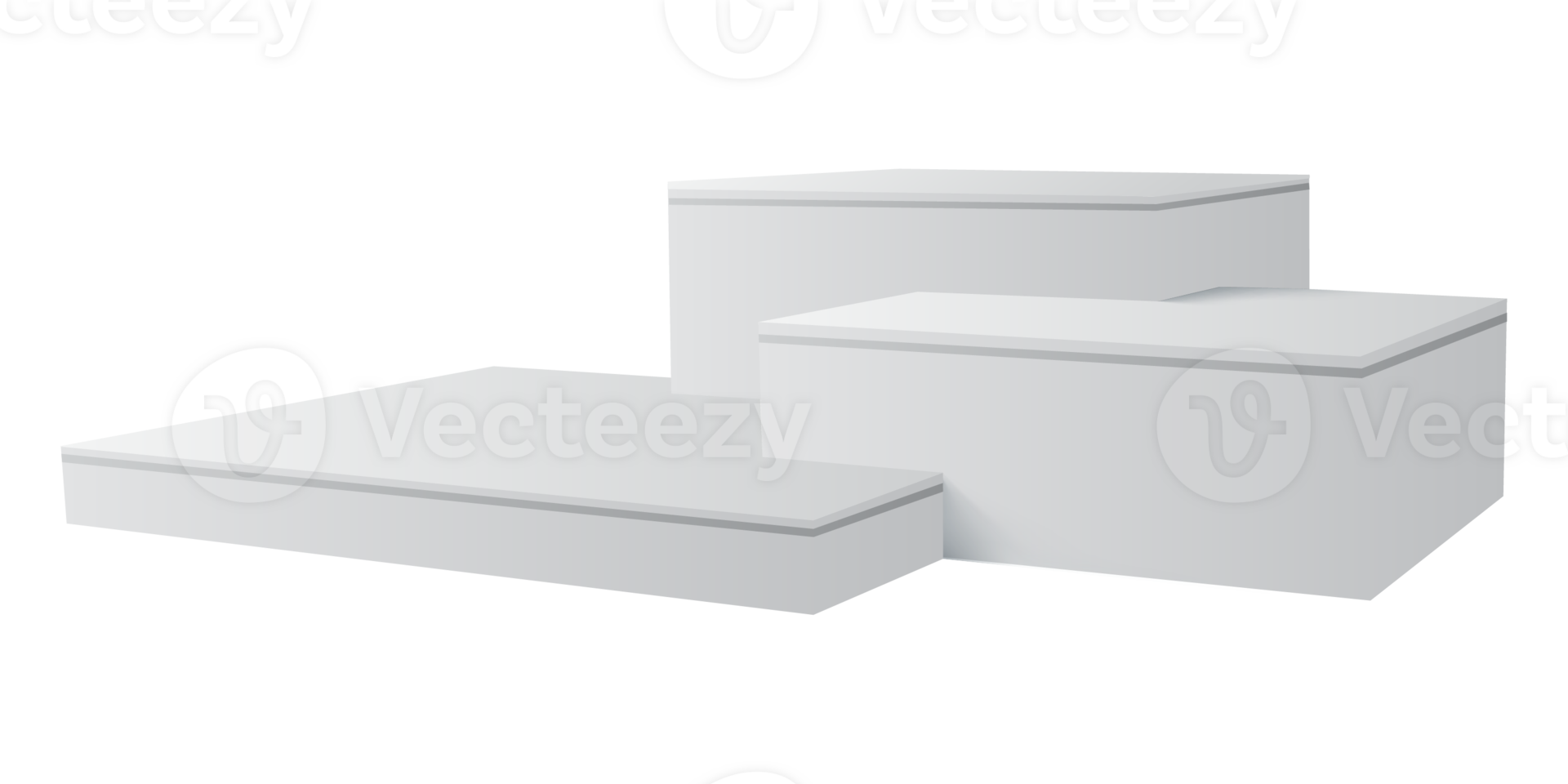 3d podium product display template png