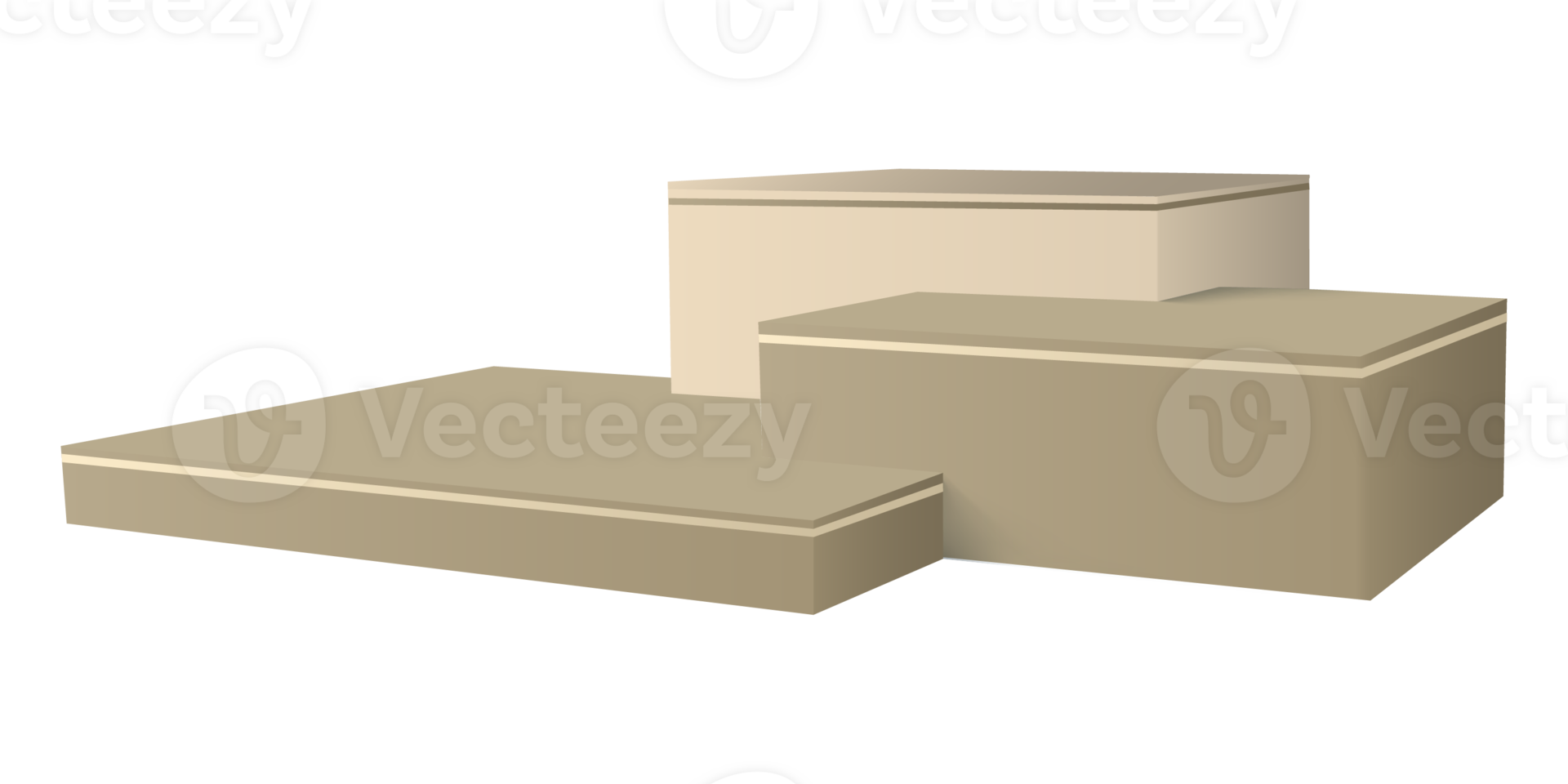 3d podium product display template png