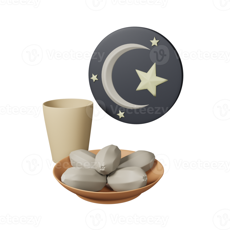 3d ramadhan quebra o jejum com datas iftar png