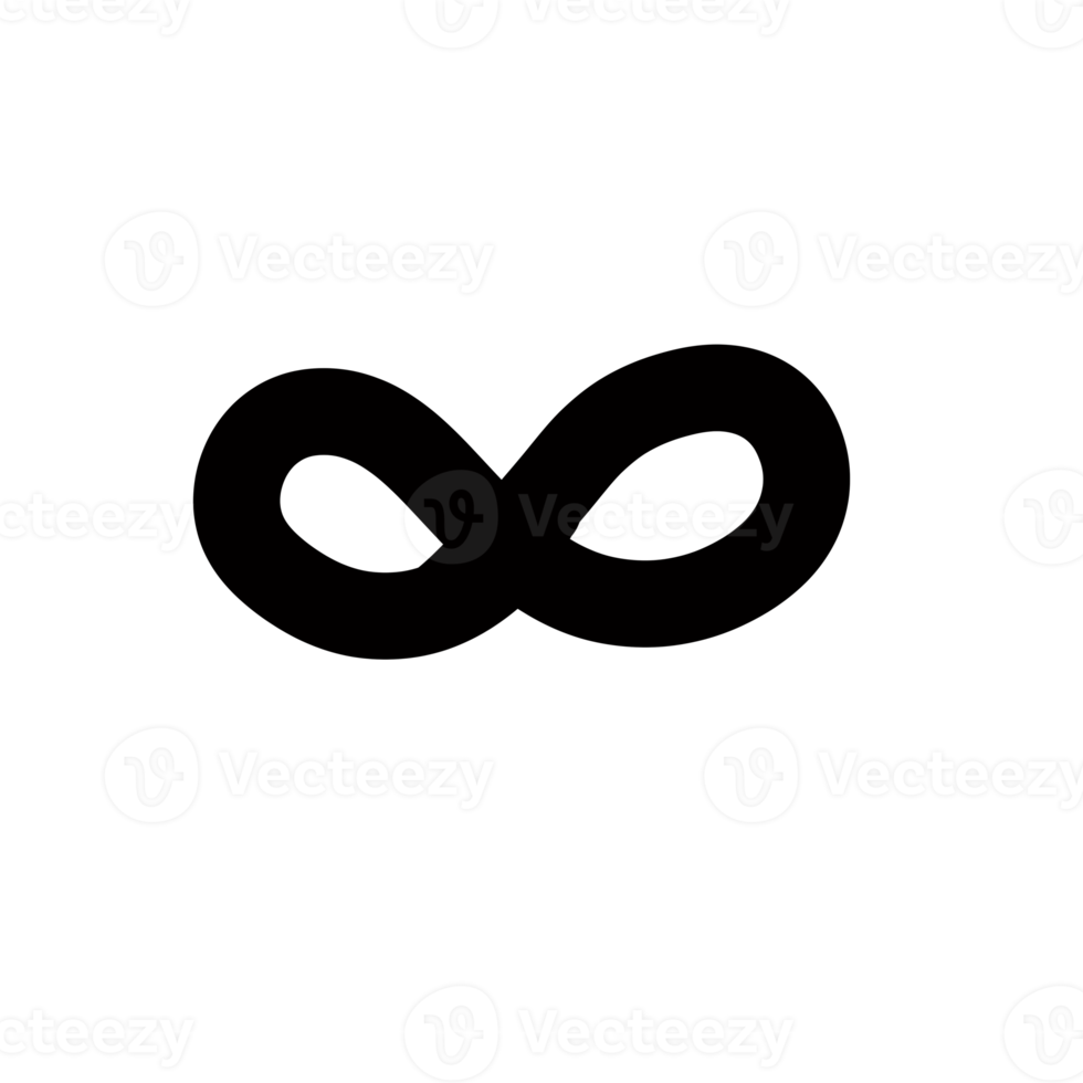 Infinity Math Symbol Calculation Analytic Logic Mathematic Physic Organic Line Doodle png