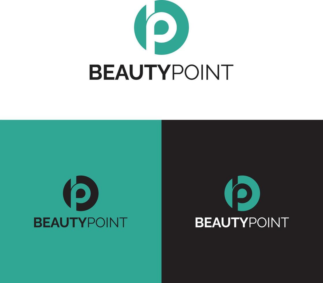 Letter b logo with creative concept for company business beauty spa premium vector