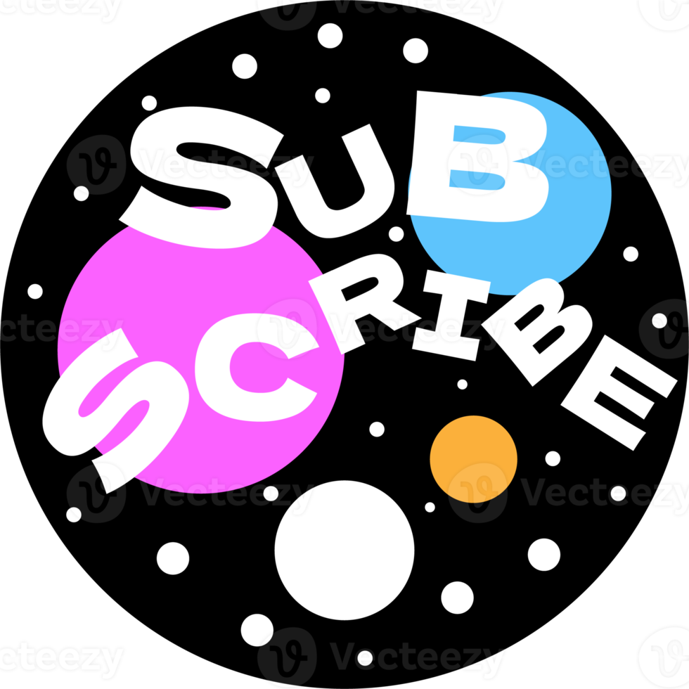 Social media button subscribe png