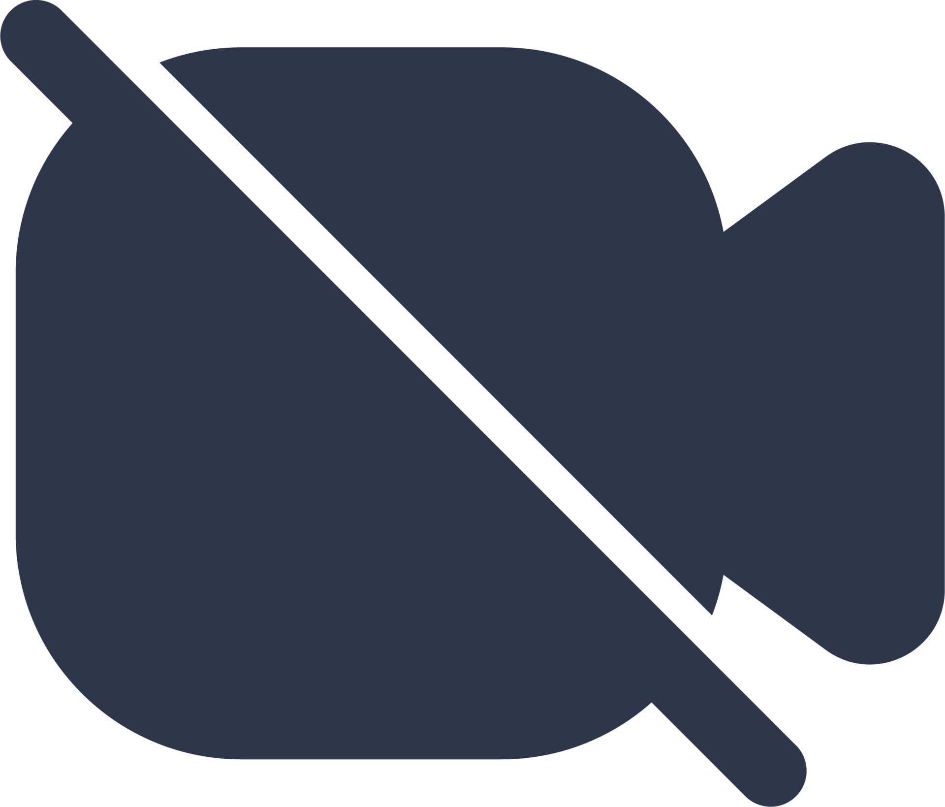 Video camera off icon in black colors. cam signs illustration