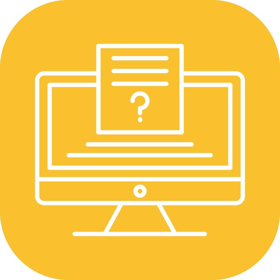 Quiz Vector Icon