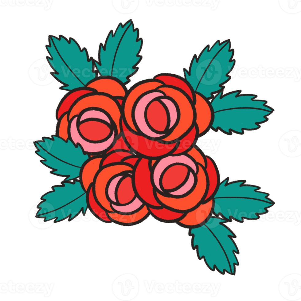 Valentine Red Rose png