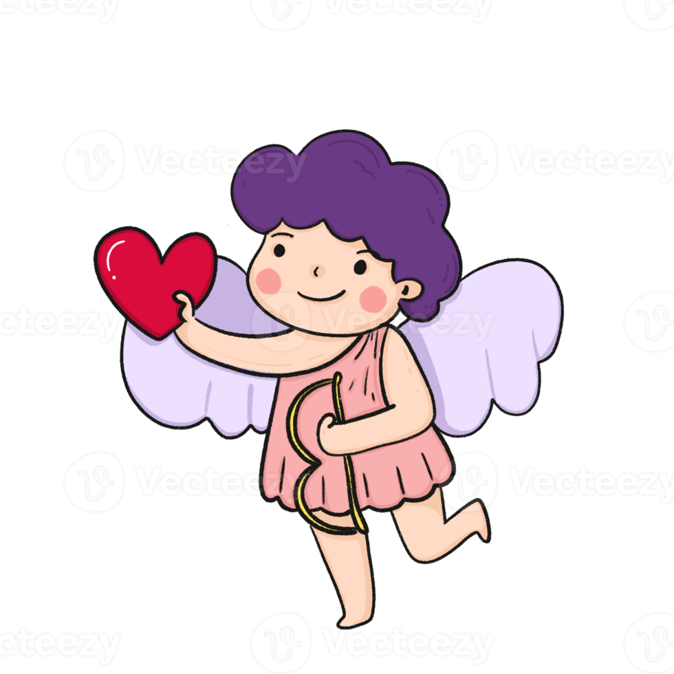 valentine cupid pojke png