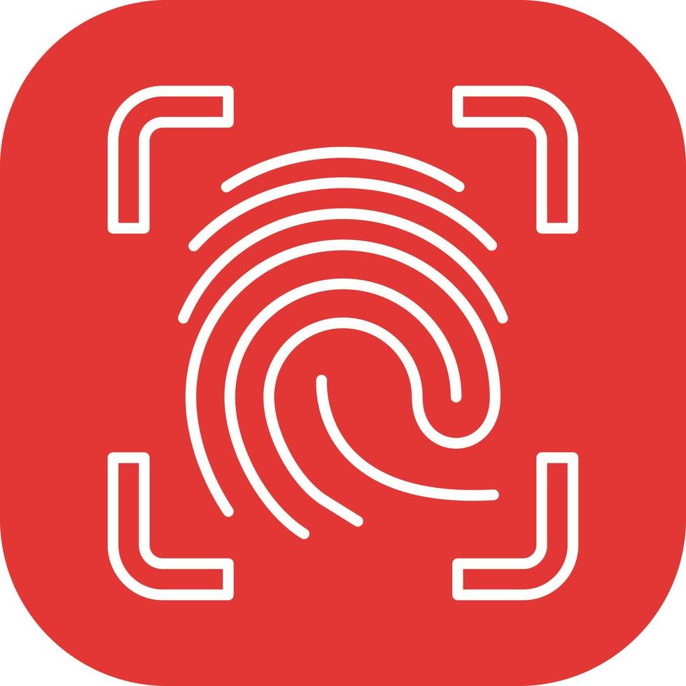 Finger Print Vector Icon
