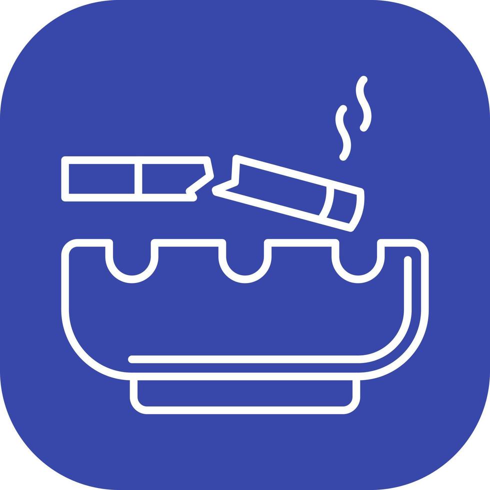 Broken Cigarette Vector Icon